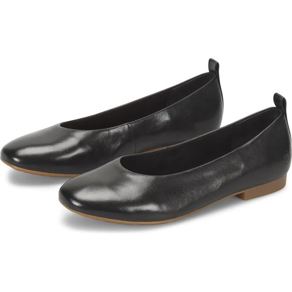 Born Patrice Black Ballet Flat US 8.5 / Euro 39 New in Box MSRP $110 - Picture 1 of 11